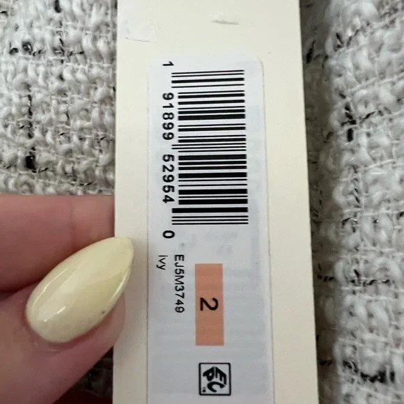 Eliza J Women's Fringe-Trim Bouclé Tweed Sheath Dress - Picture 3 of 7